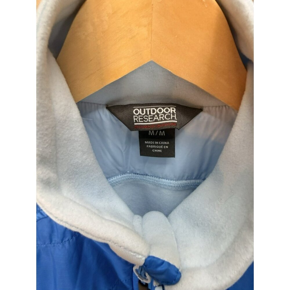 Outdoor Research Acetylene Hybrid Lightweight Blue Puffer Jacket Full Zip Medium - Picture 6 of 16
